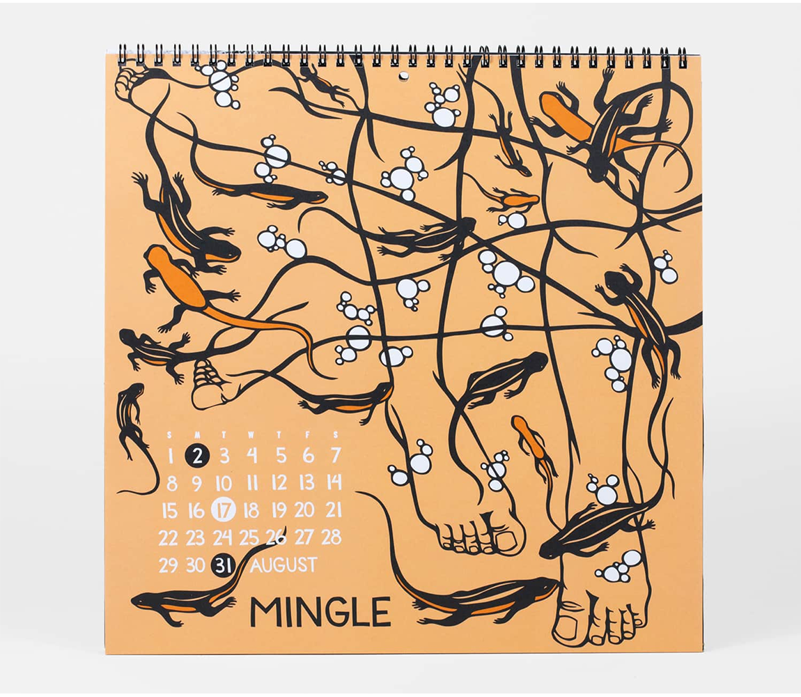 Shall We Begin 2027 Wall Calendar - Nikki McClure